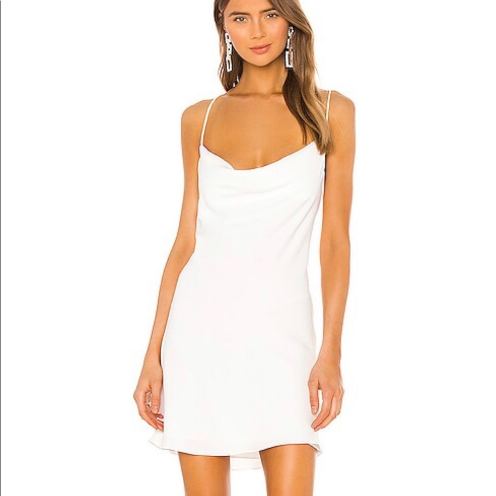 REVOLVE ✨Never worn ✨ JAY GODFREY Baldwin white mini dress